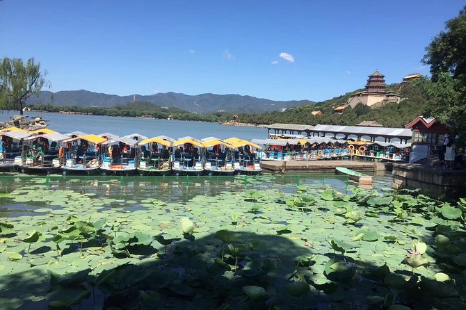 All Inclusive Beijing Private Day Tour to Summer Palace and Old Summer Palace - Long Corridor to Old Summer Palace: switching from living court to garden ruins