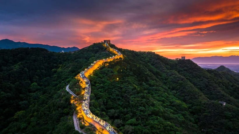 Beijing：Badaling Night Great Wall Ticket, Tour & Show - Badaling at night: what you actually see after sunset