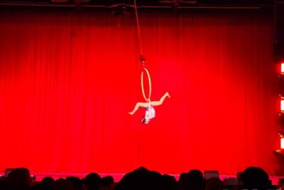 Beijing Acrobatic Show at Regal Palace Theatre (Qin Le Gong） - VIP seating: what “closer” means once the show starts