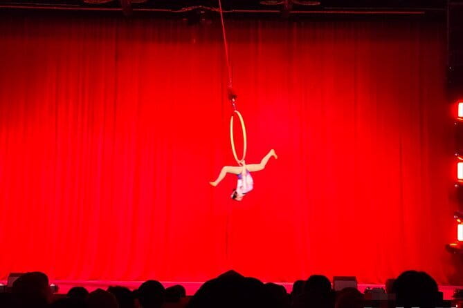 Beijing Acrobatic Show at Regal Palace Theatre (Qin Le Gong） - VIP seating: what “closer” means once the show starts
