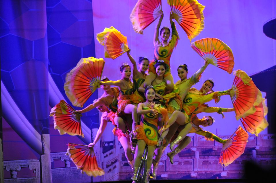 Beijing: Acrobatic Show with Peking Duck Dinner Private Tour - The Acrobatics Show: Where Skills Look Like Physics Fails