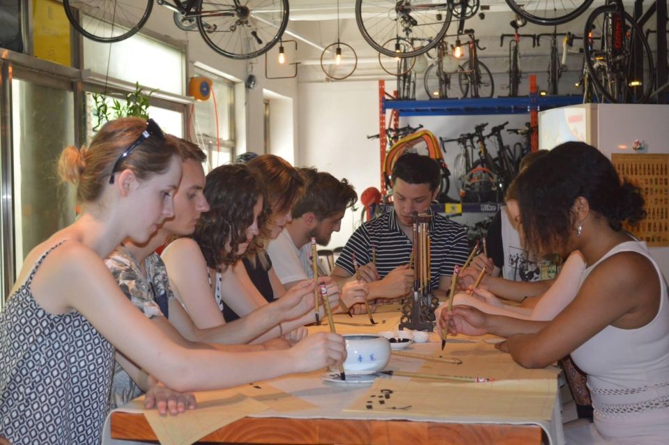 Beijing Calligraphy Class - What you get for the $20: value you can measure