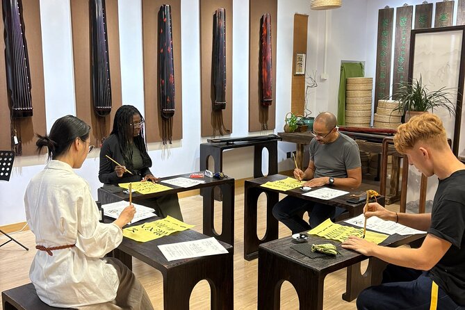 Beijing Culture: Tea Ceremony, Heritage Instrument & Calligraphy - Calligraphy workshop with traditional characters: accuracy with meaning