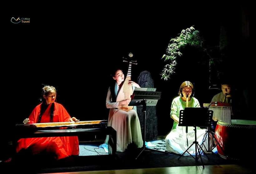 Beijing Hands-On Culture Tour: Tea, Instrument, Calligraphy - A 3-Hour Beijing Workshop Where You Actually Participate
