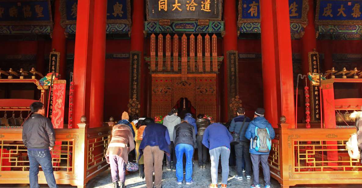 Beijing: Lama Temple, Confucius Temple and Guozijian Museum - From hotel pickup to Lama Temple: how the day actually starts
