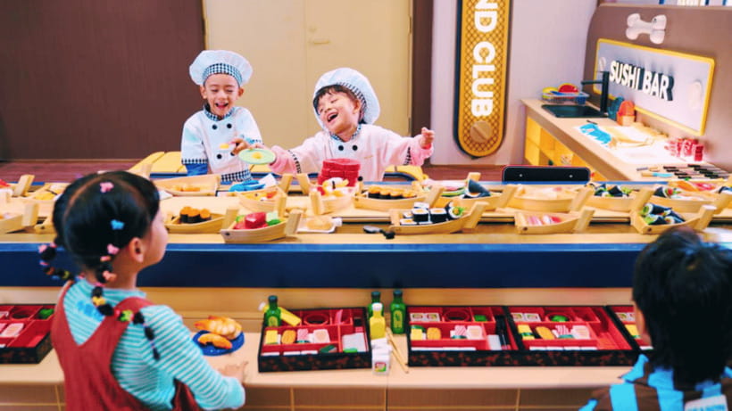 Beijing: Meland Club Indoor Playground Admission - Simulated city role play: firefighter, doctor, chef