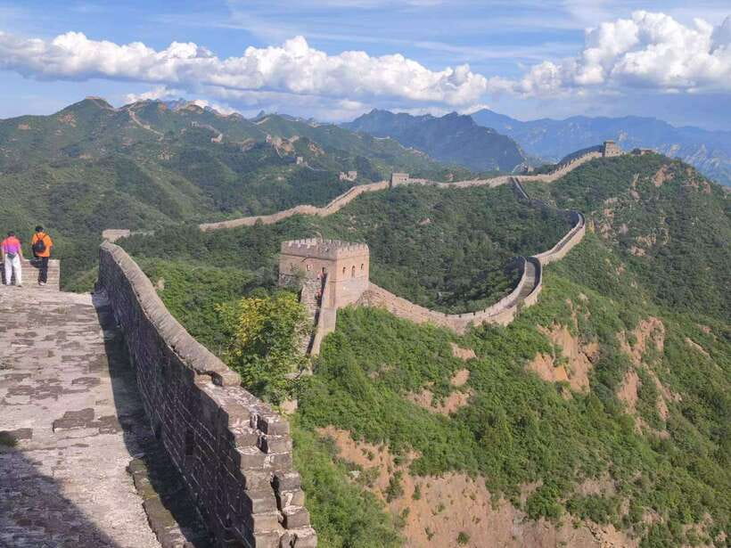 Beijing: Private Tour to Jinshanling Great Wall with Option - Getting onto the Wall: entrance, shuttle bus, and ticket sanity