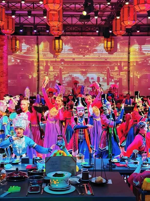Beijing Royal Banquet with Chinese culture prefermance - The menu: appetizer platter to roast duck and longevity noodles