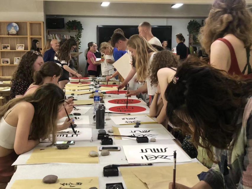 Beijing Wangfujing Calligraphy Class Nearby Forbidden City - Brush basics and posture: why the guidance matters