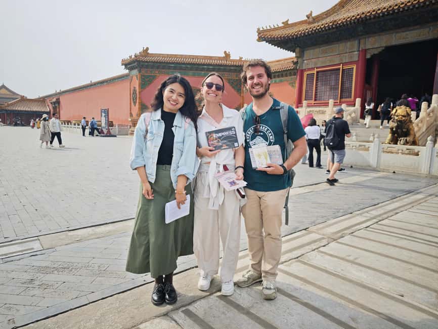 Beijing:Forbidden City--Reveal Secrets Behind Red Walls - Meeting point and start times: plan for the security check reality