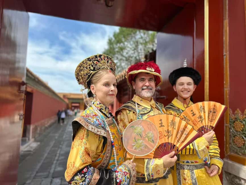 Beijing:Forbidden City Tour w/Traditional Costume Experience - Forbidden City the way you can actually follow