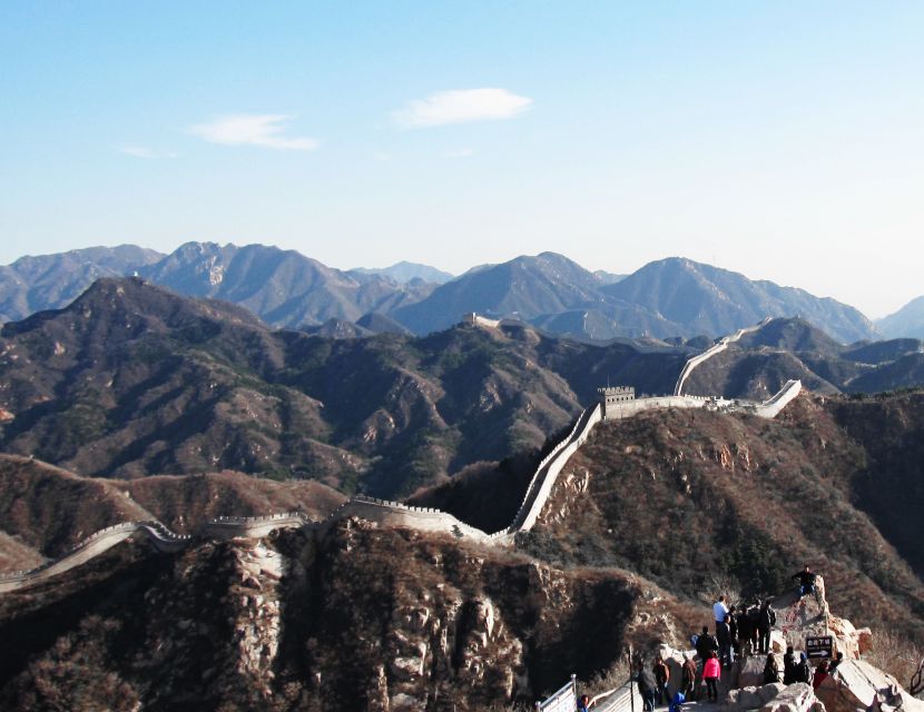 From Beijing: Badaling Great Wall Bus Group Tour - The 3-hour Badaling hike: how to handle the crowd pressure