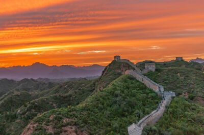 Jinshanlingi Great Wall Private sunset tour - Hotel Pickup and a Private Group Van Make the Day Easier
