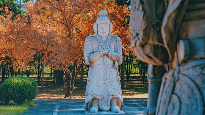 Ming Tombs Admission Ticket - Entering the Sacred Way: where the Ming really show off their sculpting