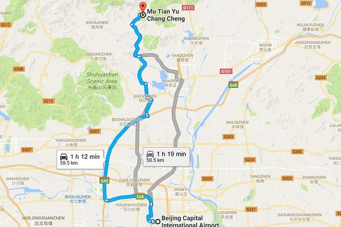 MuTianYu Great Wall and Forbidden City Day Trip by Licensed Cab - Forbidden City Timing: About Two Hours and the Monday Catch
