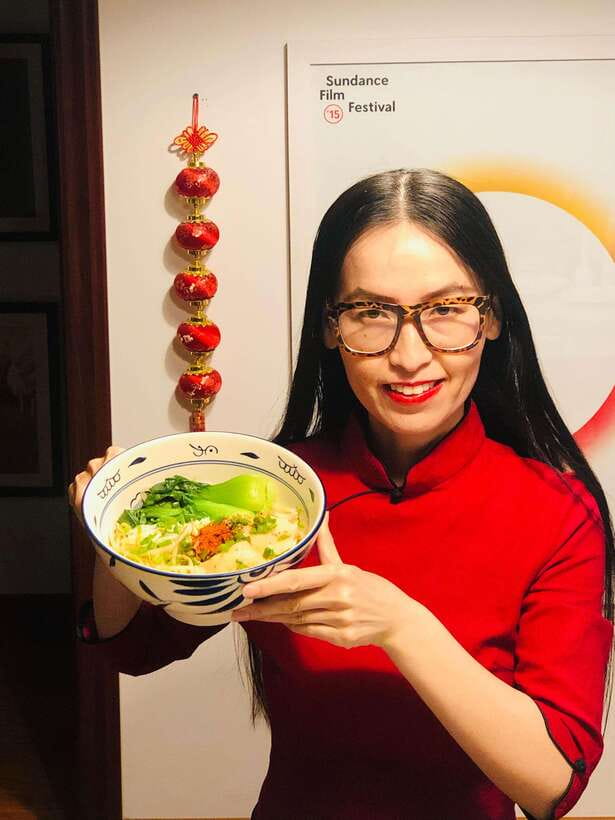 Online Cooking Class Hand Pulled Noodles by Sunflower Li - A Zoom cooking class that still feels like real instruction