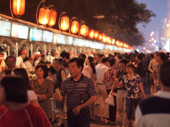 Private Customized Beijing Night Tour To Wangfujing Food Street And Pipe Hutong - Wangfujing Street: where you snack, browse, and decide what dinner becomes