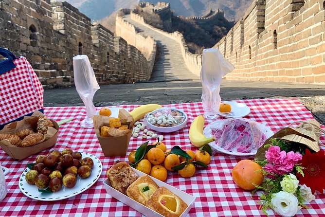 Private Day Trip to the Huanghuacheng Wild Great Wall with Picnic - Picnic on the Wall: champagne, snacks, fruit, and celebration-ready timing