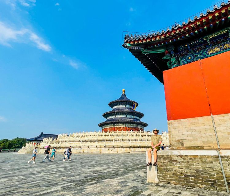 Private ForbiddenCity&TempleofHeaven&SummerPalace Day Tour - Temple of Heaven at first entry: Hall of Prayer and Ming-era design