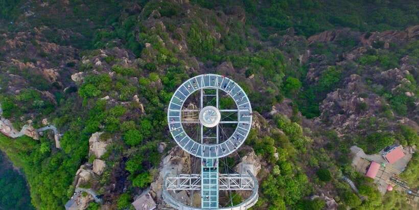 Private Shilinxia Cantilever Viewing Platform Transfer/Tour - Cable Car Up, Then a Short Hike to the Glass Platform