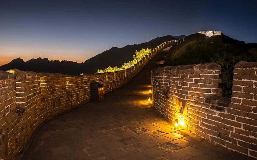 Sunset Glow at Mutianyu Great Wall Night Bus Tour+Ticket - Choose Your Option: No-Ticket Sunset Bus vs Ticket + Cable Car