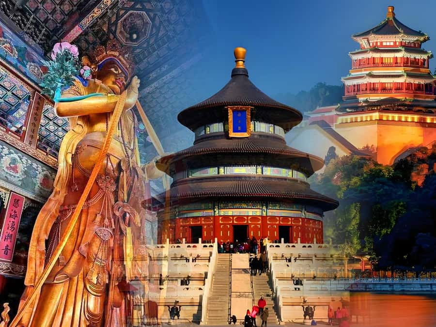 Temple Heaven, Summer Palace, Lama Temple, Hutong Bus Tour - Key highlights at a glance