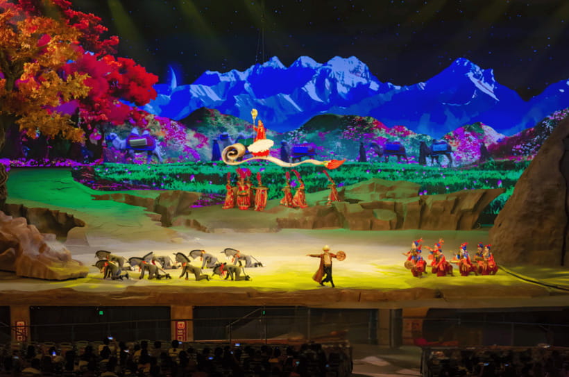 Xian: Must see Eternal Love or Camel Bell Legend show Ticket - Booking with PANDA HAPPY JOURNEY IN CHINA: quick, supported, and official